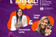 noticia É Animal!: Novo programa em formato podcast sobre pets estreia na FM Benfica