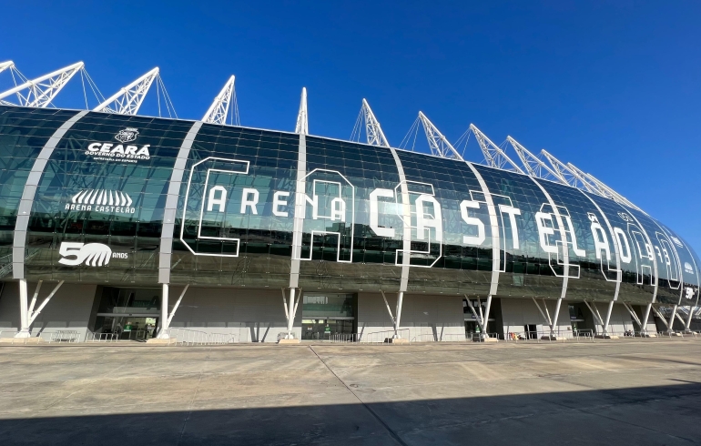 noticia Governo do Ceará realiza solenidade em comemoração aos 50 anos da Arena Castelão e inauguração de melhorias