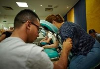 noticia Laramara e Serenidade do Toque realizam o 22º curso de Quick Massage para pessoas com deficiência visual