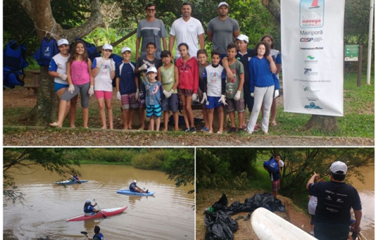 noticia Mairiporã realiza ação de limpeza das margens do Rio Juquery em comemoração ao Dia mundial da Água.