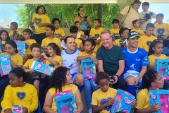 noticia Estrelas do automobilismo participam de Futebol Solidário e beneficiam crianças da LBV