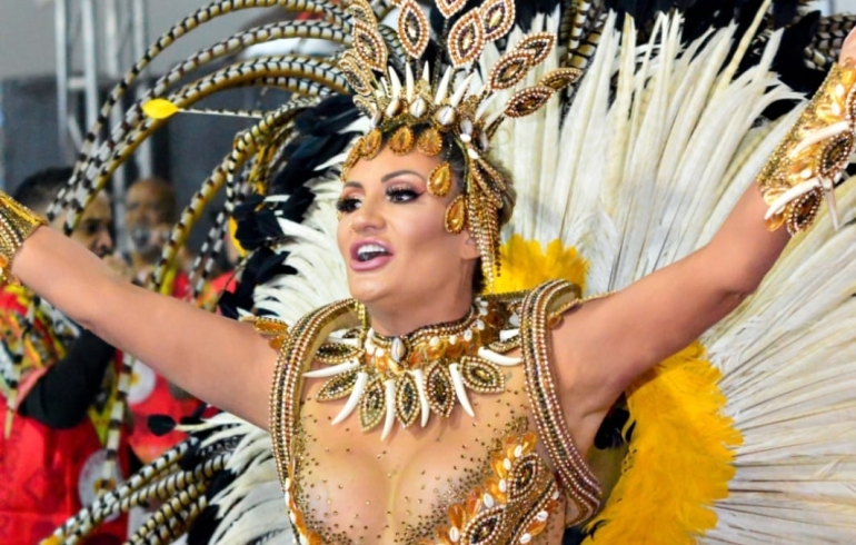 noticia Farlen Pacheco é Madrinha da Harmonia da Escola de Samba Imperatriz da Zona Norte
