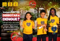notícia LBV lança campanha de combate à dengue com recado das crianças: “Diga Sim à Prevenção!”