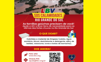 noticia SOS CALAMIDADES RIO GRANDE DO SUL