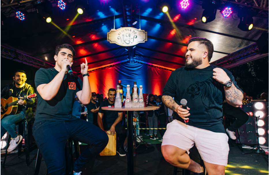 artigo Luccas e Leonardo gravam “Resenha do L&L”