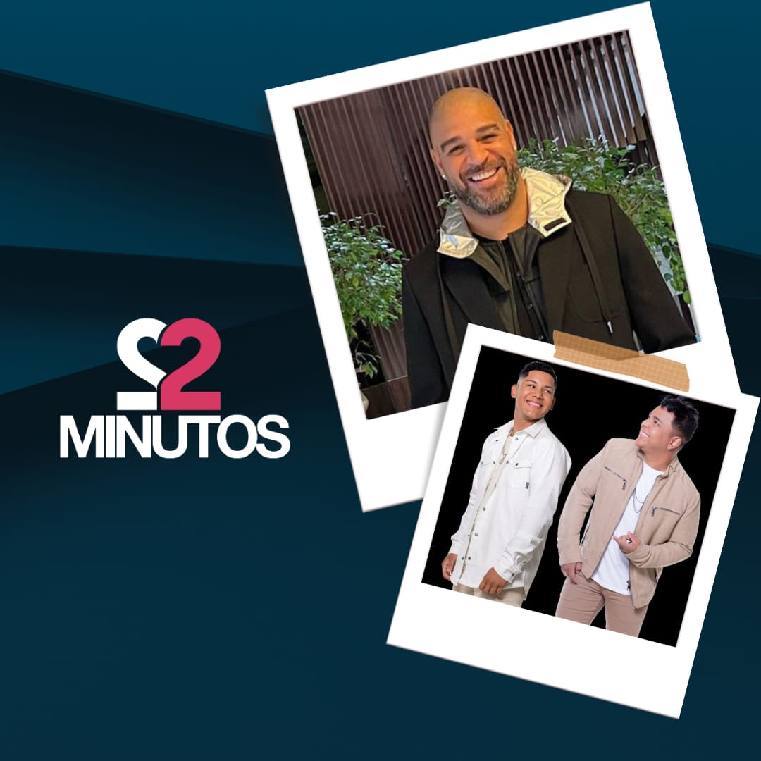 artigo Adriano Imperador sobe em palco e canta com o Grupo 22 Minutos