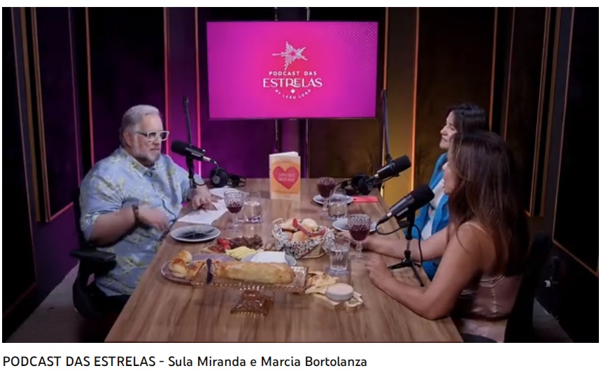 noticia PODCAST DAS ESTRELAS: Sula Miranda e Marcia Bortolanza