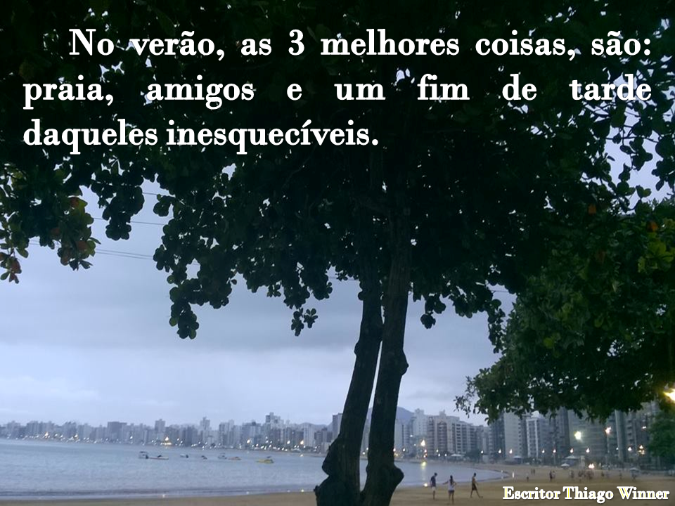 artigo Frase do poeta e escritor Thiago Winner