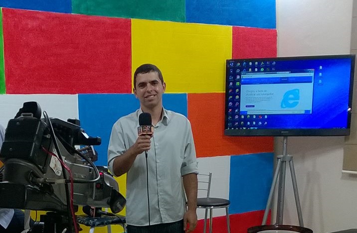 artigo Escritor e poeta Thiago Winner é entrevistado pela Conexão TV