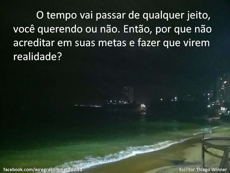 artigo Frase do escritor Thiago Winner