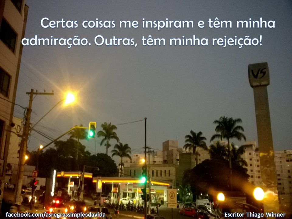 artigo Frase do escritor Thiago Winner