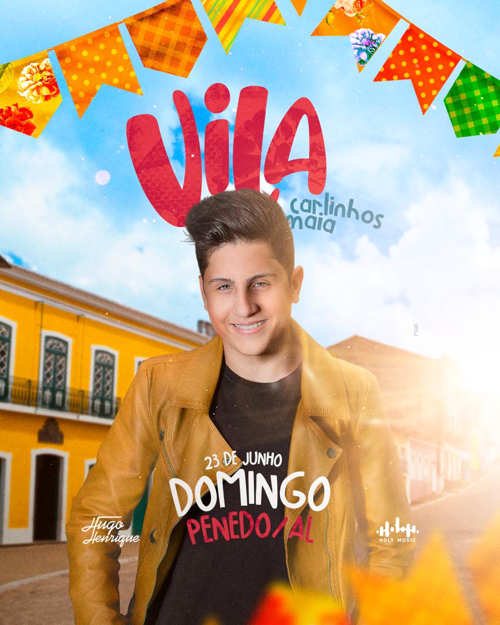 artigo  Carlinhos Maia convida Hugo Henrique para São João da Vila