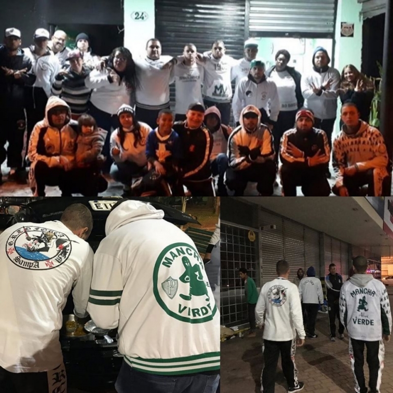 artigo Organizadas de Vasco e Palmeiras entregam agasalhos e refeições a moradores de rua em São José dos Campos (SP)