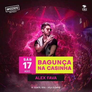 artigo Alex Fava faz show na Wood’s São Paulo