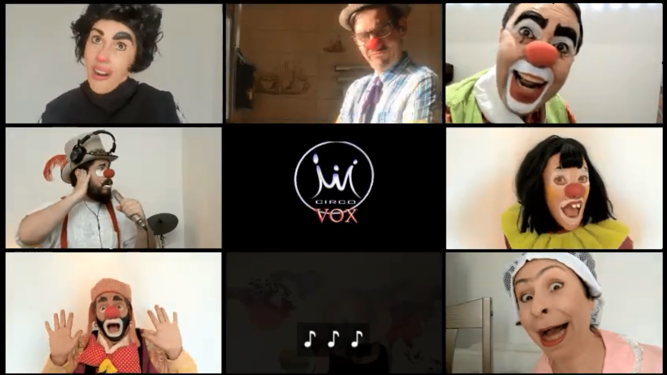 artigo Circo Vox apresenta a Orquestra desarmônica, na quarentena, vamos rir!
