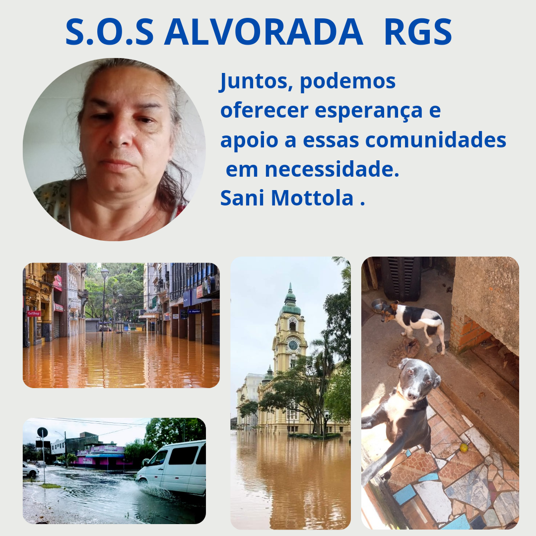 noticia Um Apelo Urgente pela Solidariedade em Alvorada, Rio Grande do Sul