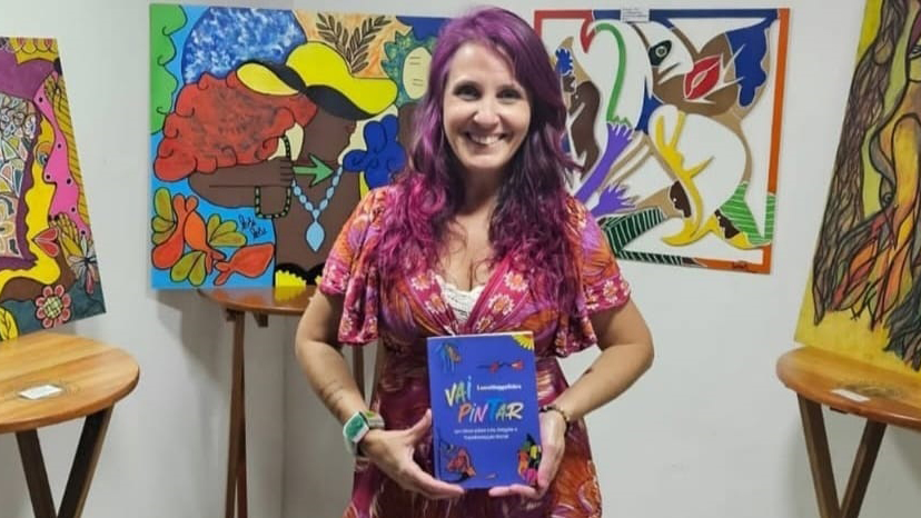 noticia Afeto, arte e transformação social: Luna Maggalhães lança livro “Vai Pintar” em Jacarepaguá com diversas atividades gratuitas