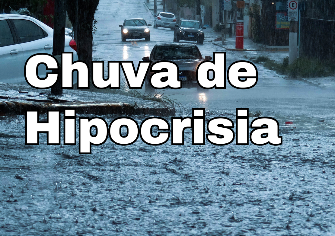 noticia Chuva de Hipocrisia nas Manchetes Tropicais