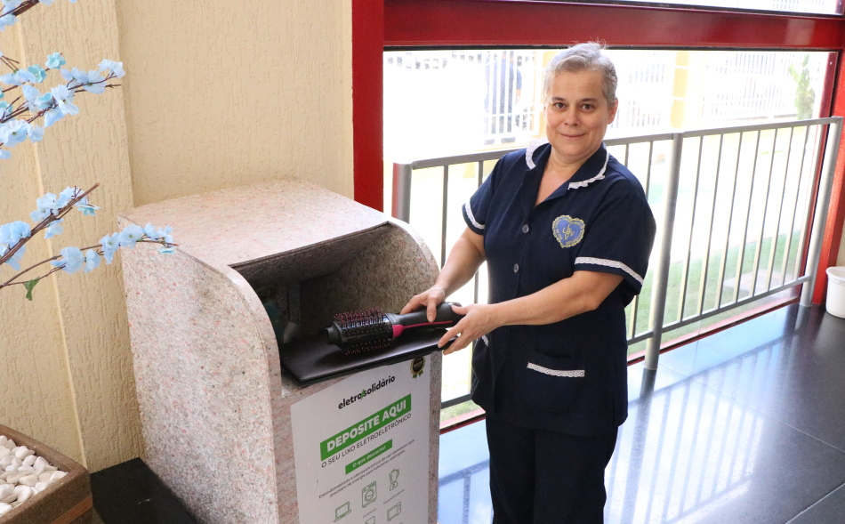 noticia LBV - Campanha para arrecadar itens eletrônicos e eletrodomésticos em desuso