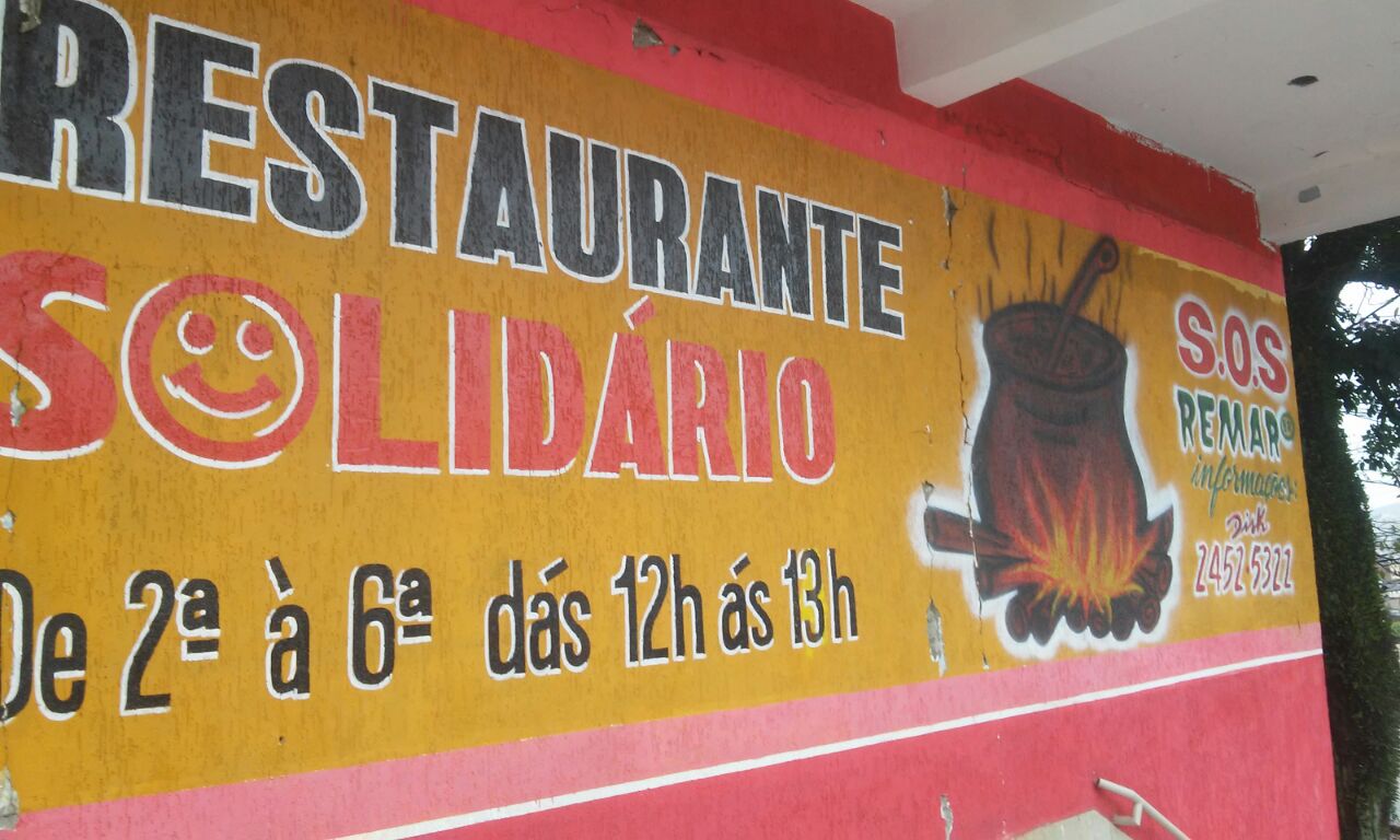 noticia Restaurante Solidário atende à população