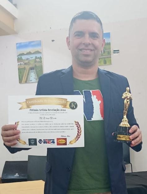 noticia Autor Thiago Winner foi premiado em São Paulo/SP