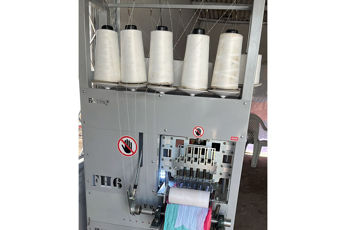 noticia Com foco na sustentabilidade, Fevest Experience 2025 apresenta máquina que transforma retalhos descartados em trapos industriais