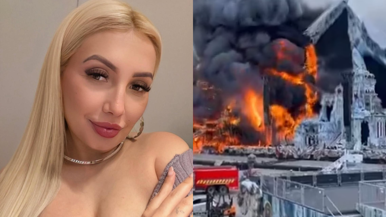 noticia Chaline Grazik já havia previsto incêndio de grandes proporções na Bélgica