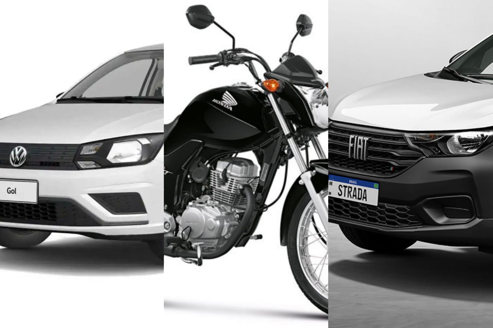 noticia Honda CG-150, Gol e Strada são os seminovos mais vendidos no Nordeste