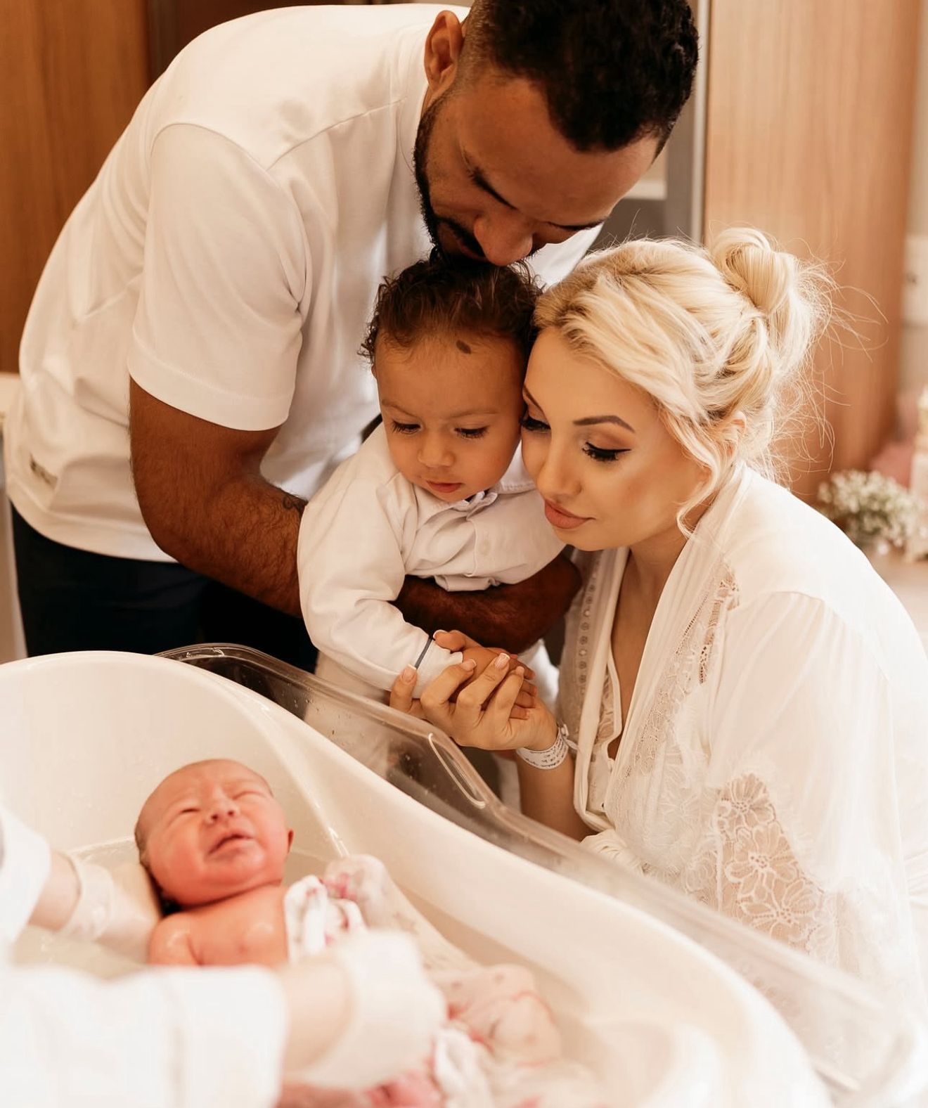 noticia Chaline Grazik dá à luz sua terceira filha, Zânia Luz, em Erechim