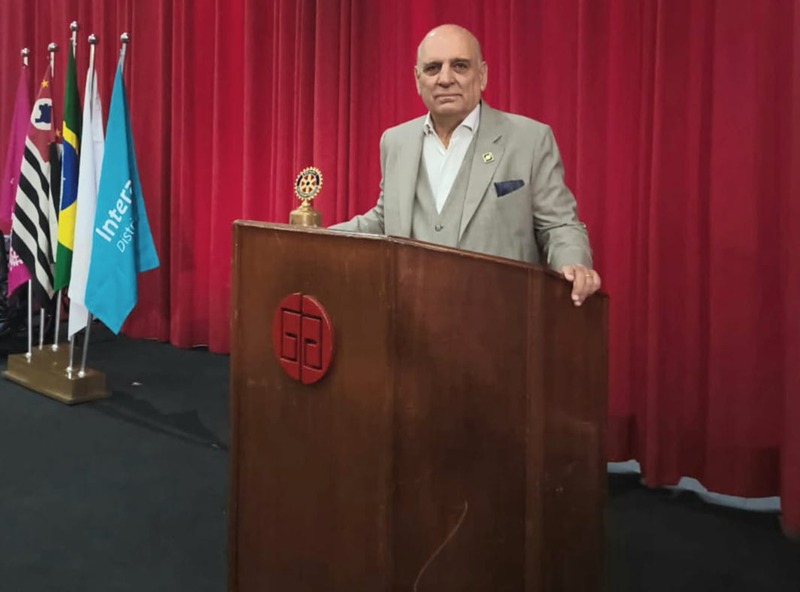noticia Cesar Romão realiza palestra no Rotary Clube Distrito 4563 em São Paulo