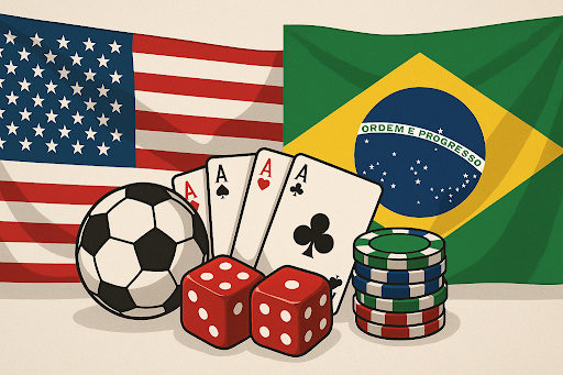 noticia Quem aposta mais? O brasileiro ou o estadunidense? Análise de cada mercado