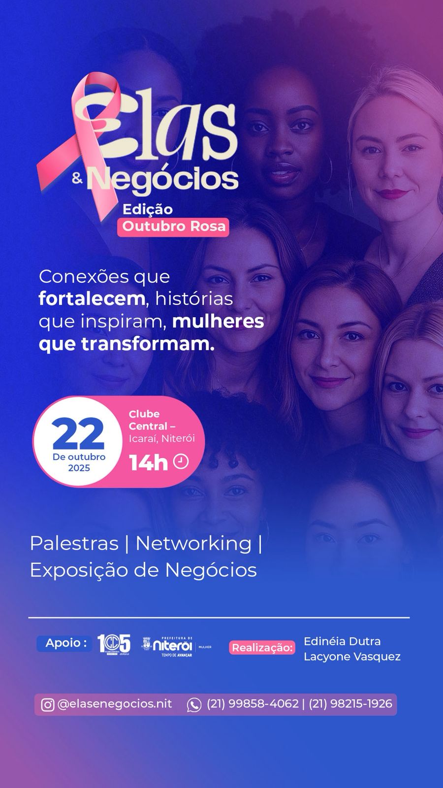 noticia Elas & Negócios Outubro Rosa abre espaço para marcas expositoras