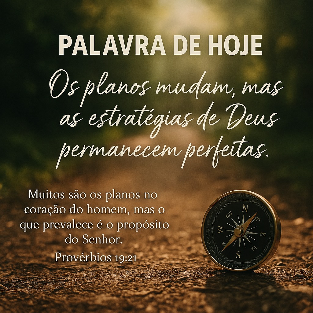 noticia PALAVRA DE HOJE - ESTRATÉGIA DE DEUS