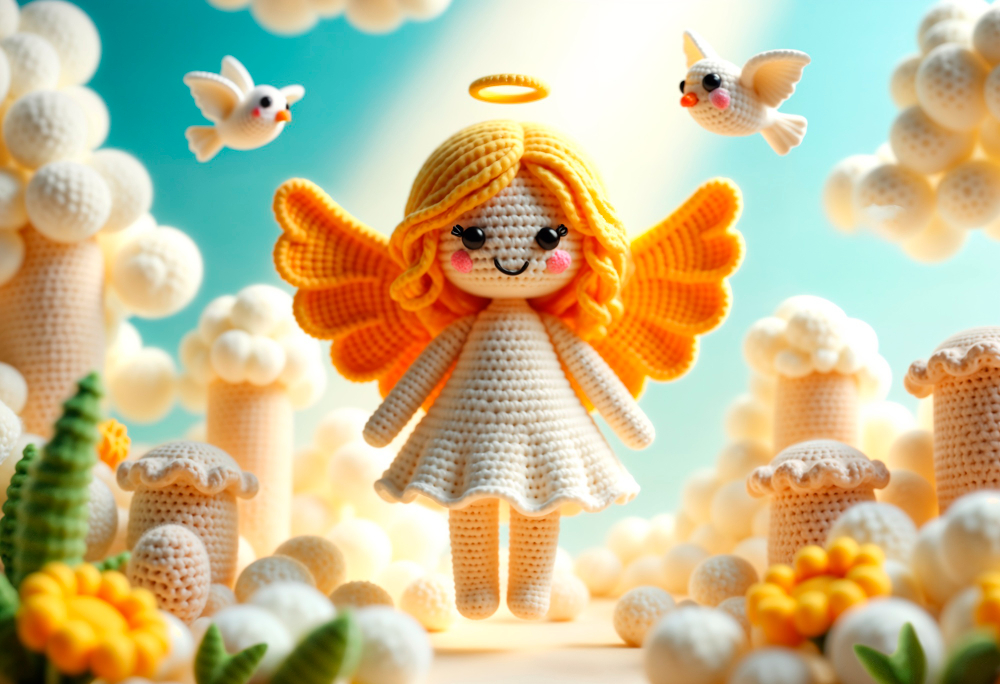 noticia Santinhas em amigurumi: como criar peças religiosas delicadas e detalhadas