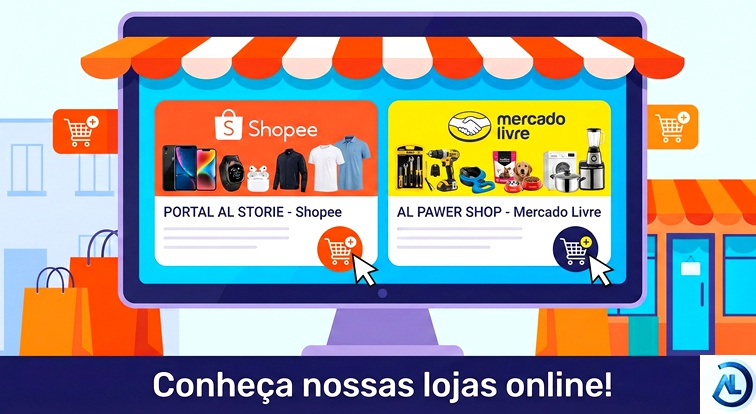 noticia Portal AL Storie & AL Pawer Shop: Ofertas que conquistam e qualidade que encanta