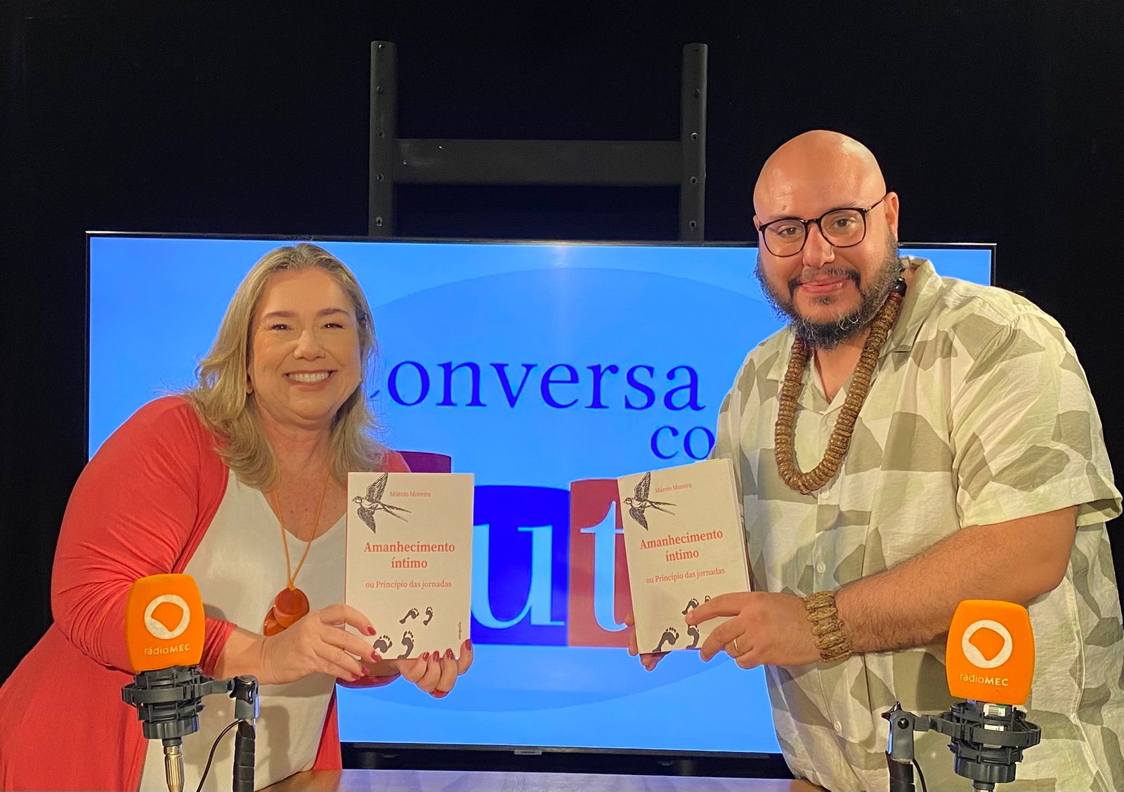 noticia Márcio Moreira é o convidado do programa “Conversa com o Autor”