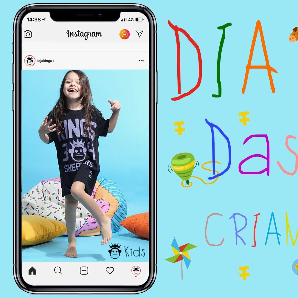 noticia Dia das Crianças: Kings Sneakers presenteia consumidor com ingresso para parque aquático