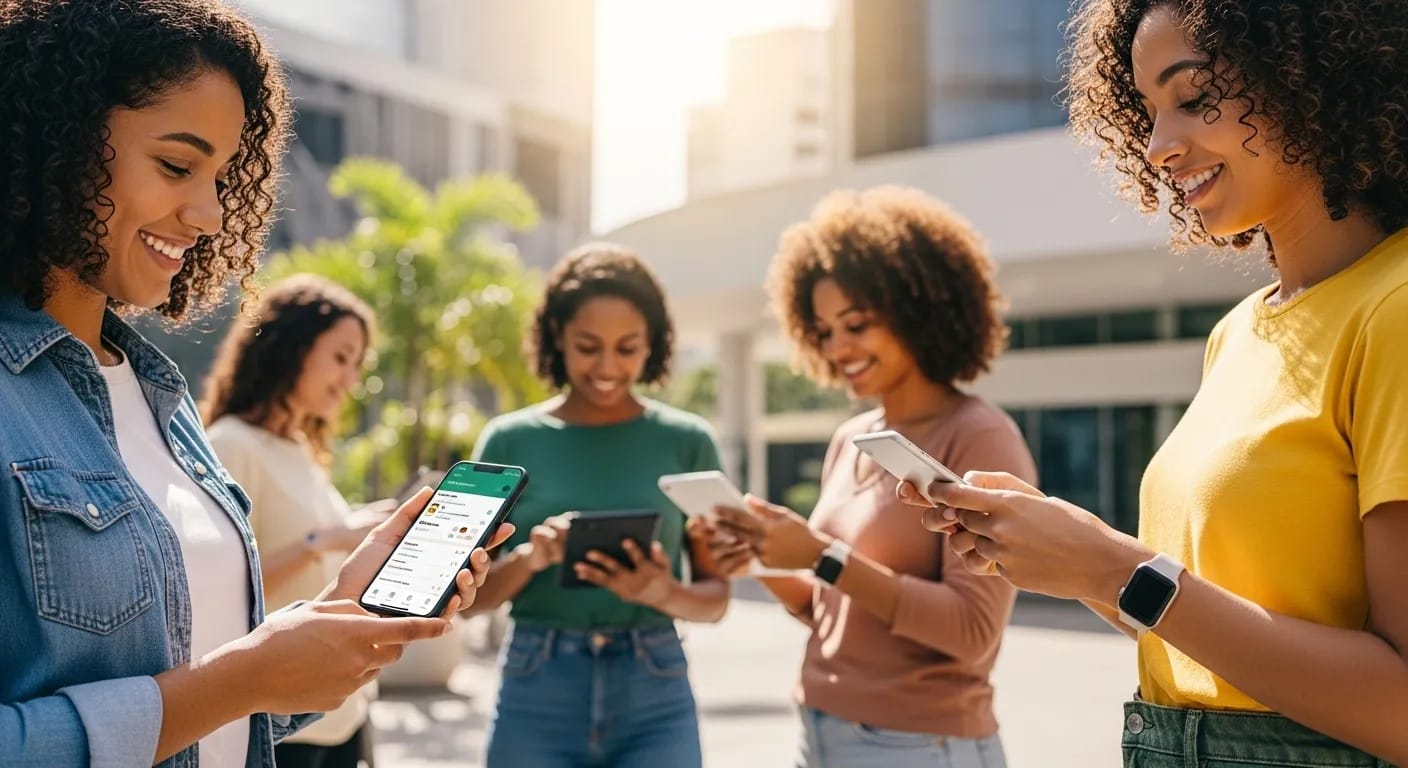 noticia Tecnologia no Brasil: Como Celulares e Apps Moldam a Vida Moderna