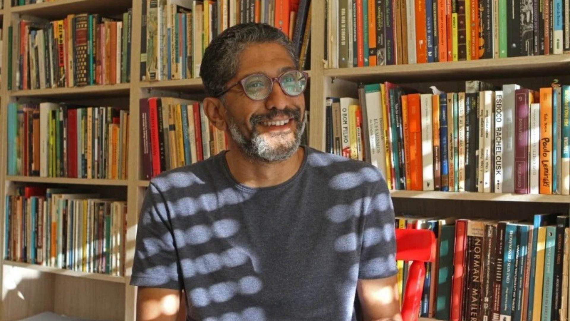 noticia Letra em Cena recebe Jeferson Tenório