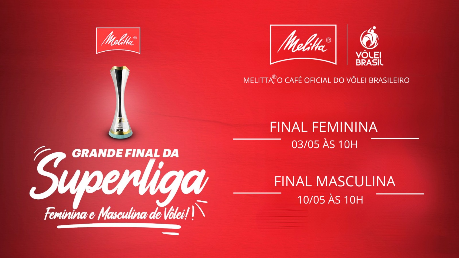 noticia Café oficial do vôlei nacional, Melitta® ativa as finais da Superliga