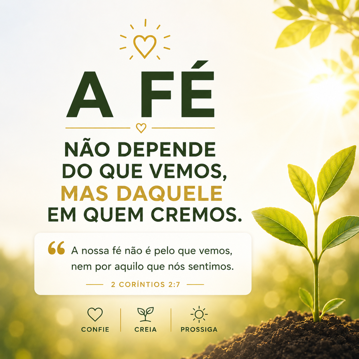 noticia PALAVRA DE HOJE - ROMPENDO EM FÉ