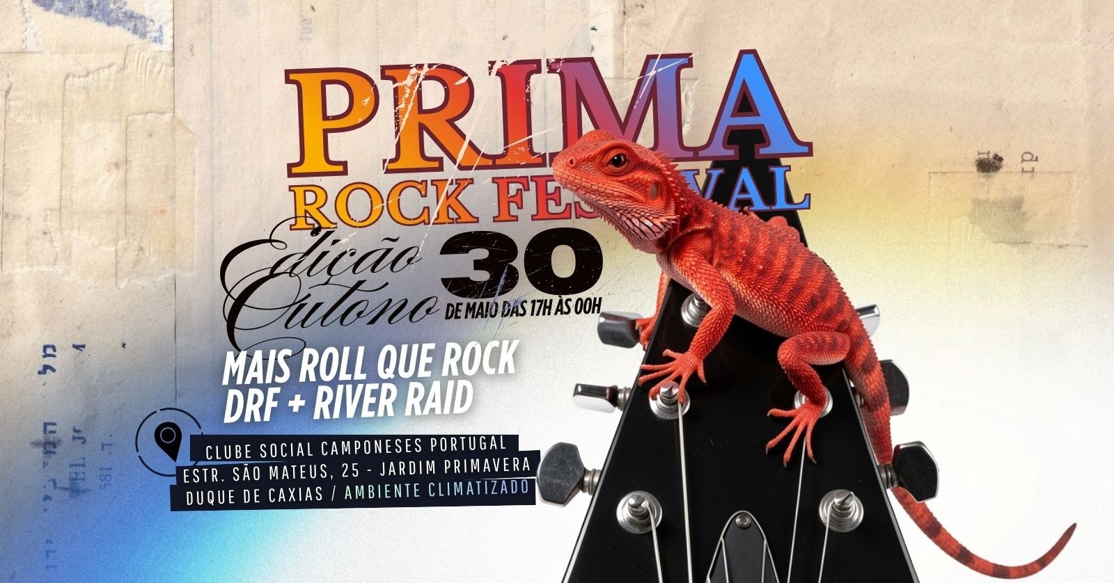 noticia Prima Rock Festival chega à 6ª edição em versão outono