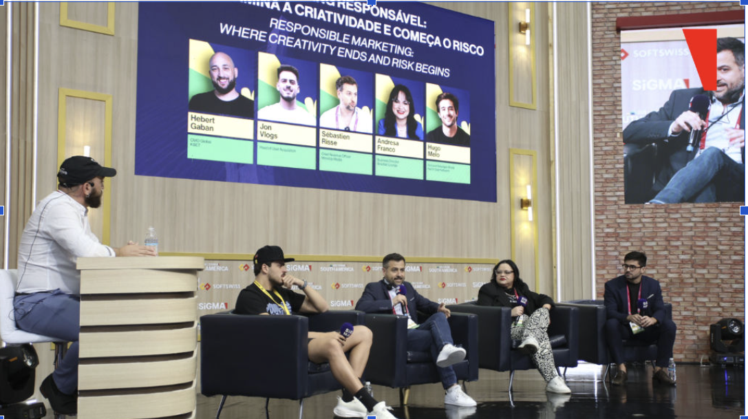 noticia Debate no BiS SiGMA South America analisa limites da criatividade no marketing do setor de bets