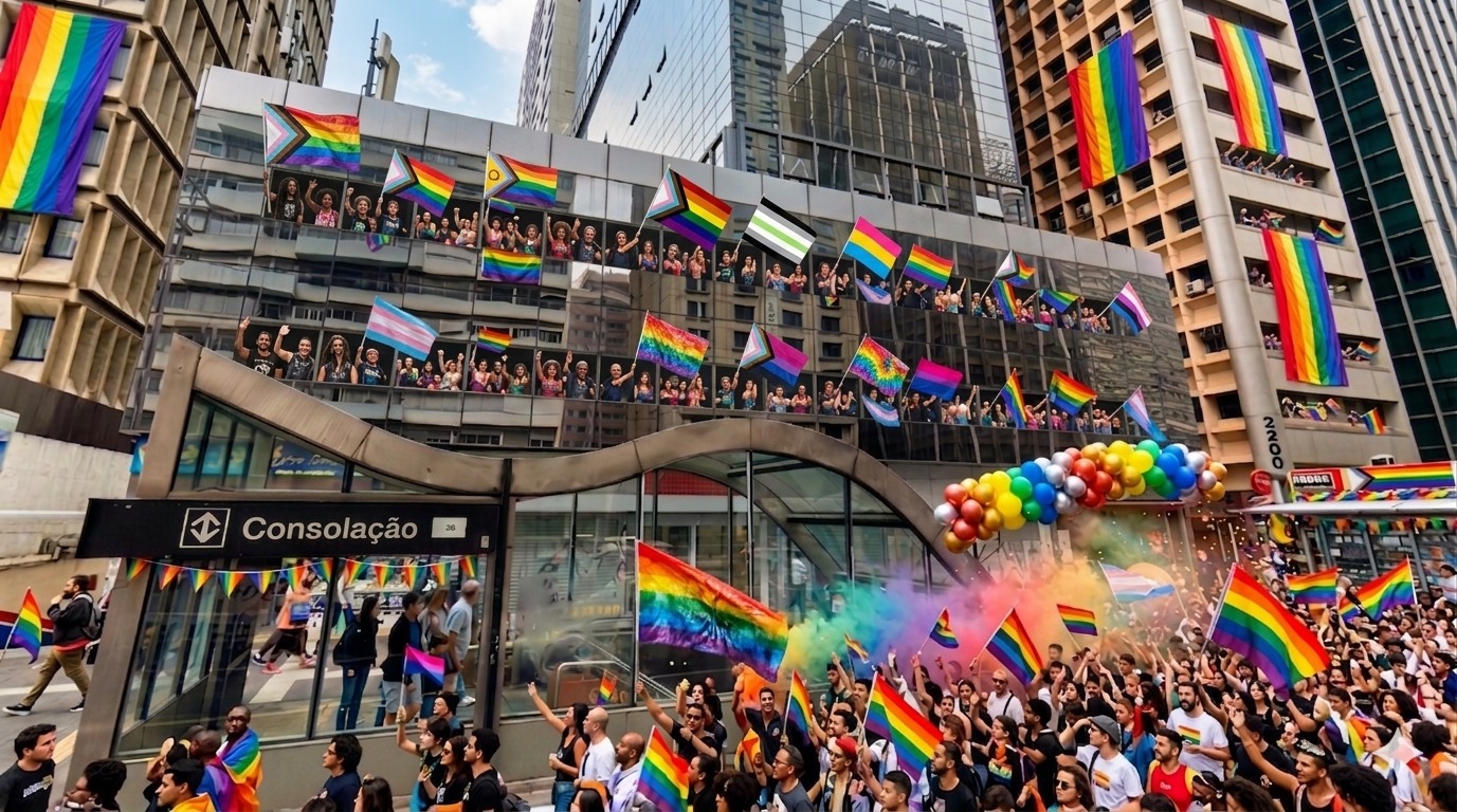 noticia Camarote Paulista by SCRUFF estreia na Parada SP com shows de Tati Quebra Barraco, Diego Martins, DJ Bruno Pacheco, DJ Luan Poffo e DJ Diveras 