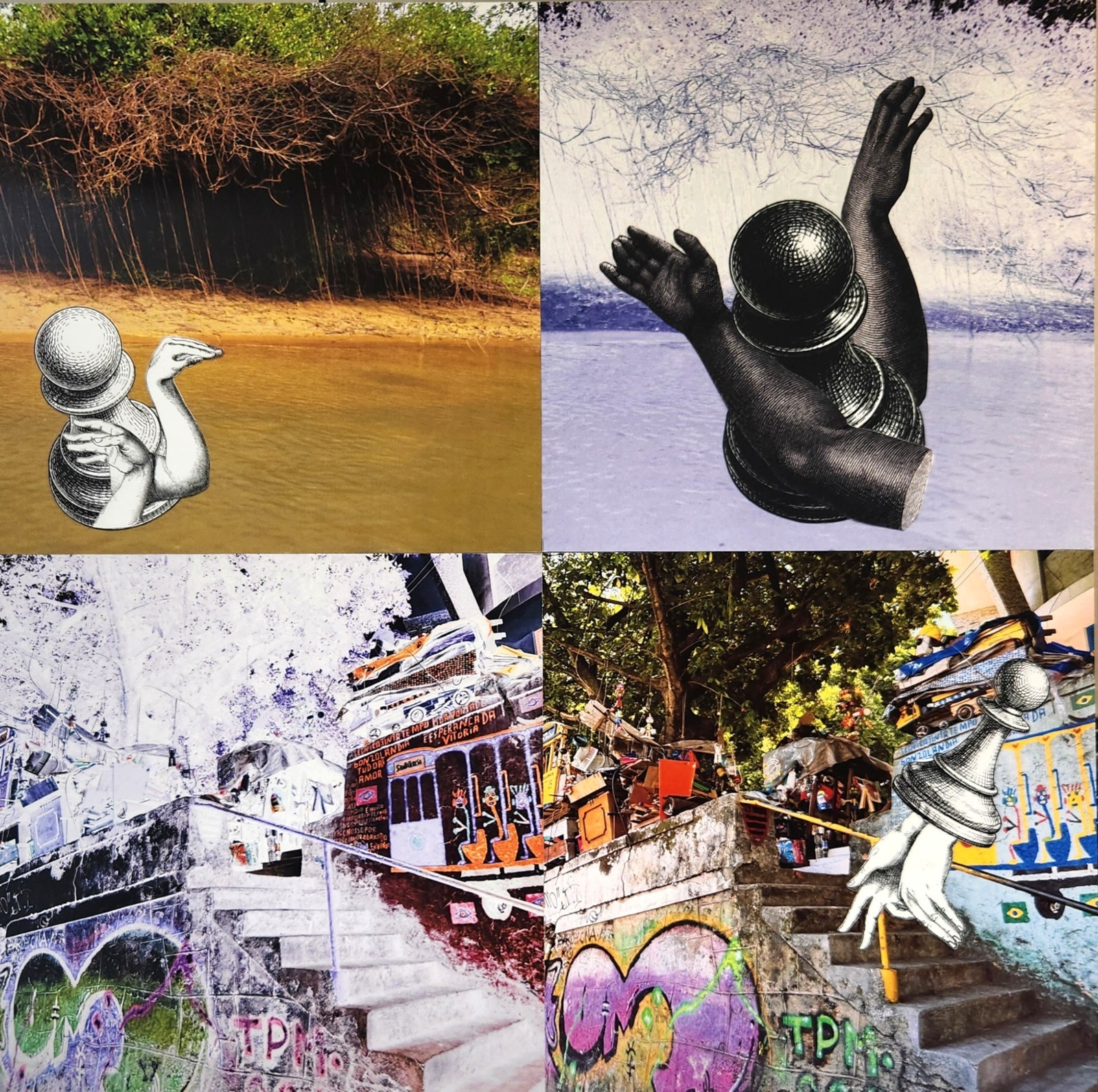 noticia Exposição reúne cinco artistas com trajetórias atravessadas por deslocamentos, diásporas e intercâmbios culturais