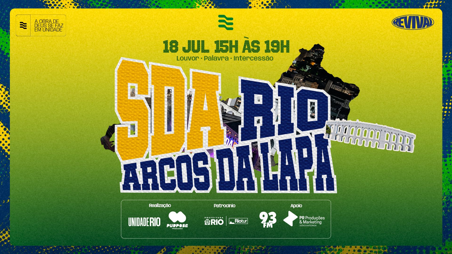 noticia UnidadeRIO encerra a 6ª edição da Semana do Avivamento com encontro nos Arcos da Lapa