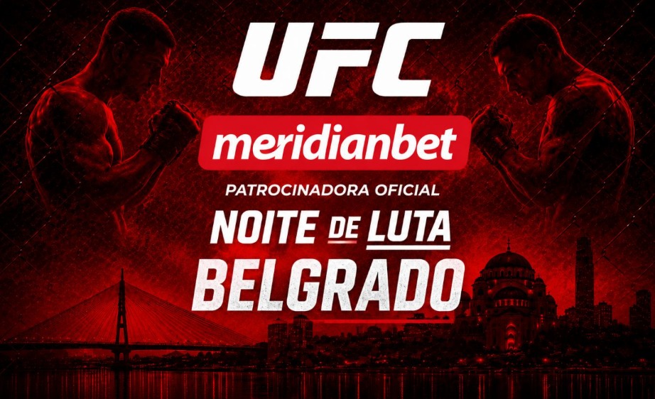 noticia Meridianbet, Patrocinadora Oficial do UFC Fight Night Belgrade, apoia Michael Oliveira