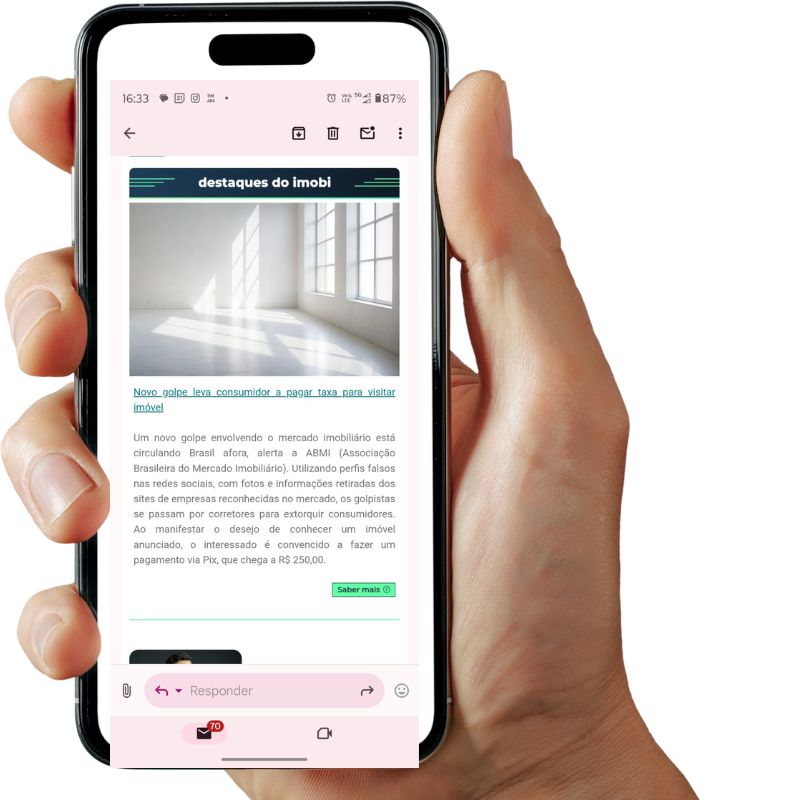 noticia Golpes digitais, no mercado imobiliário avançam