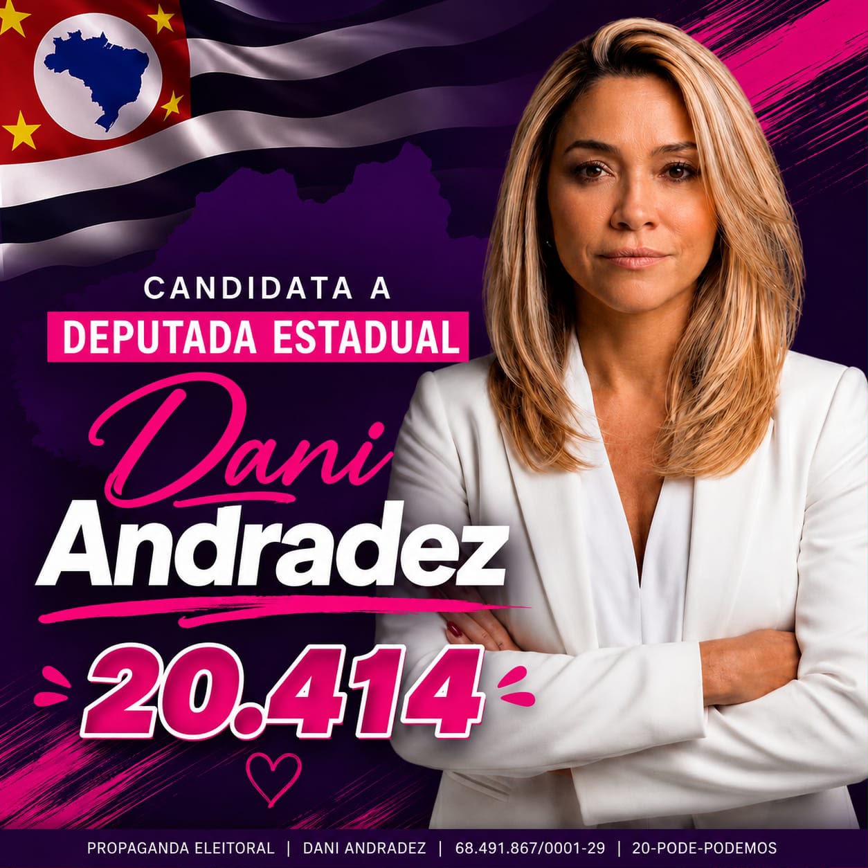 noticia Dani Andradez apresenta plataforma esportiva com foco em inclusão, formação e oportunidades