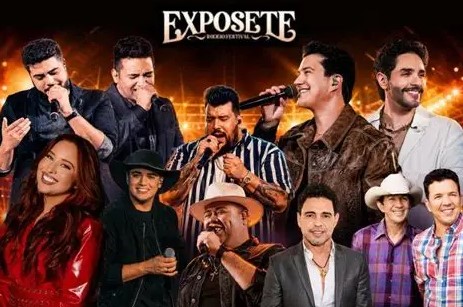 noticia Henrique e Juliano, Natanzinho Lima e mais - Com ingressos prestes a esgotar, Exposete 2026 agita Sete Lagoas na próxima semana 